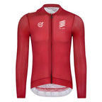 slim fit cycling jersey with anti slip waistband grip detail