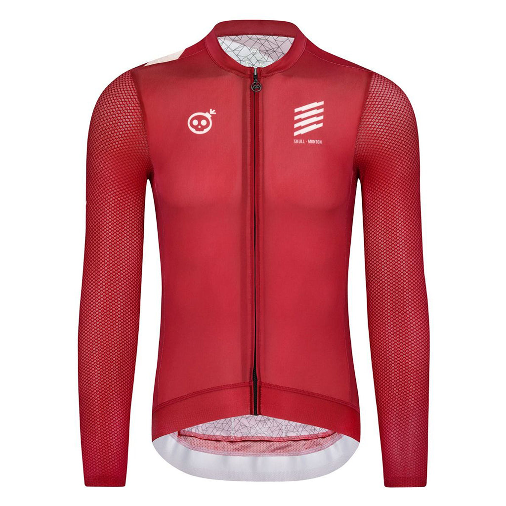 slim fit cycling jersey with anti slip waistband grip detail