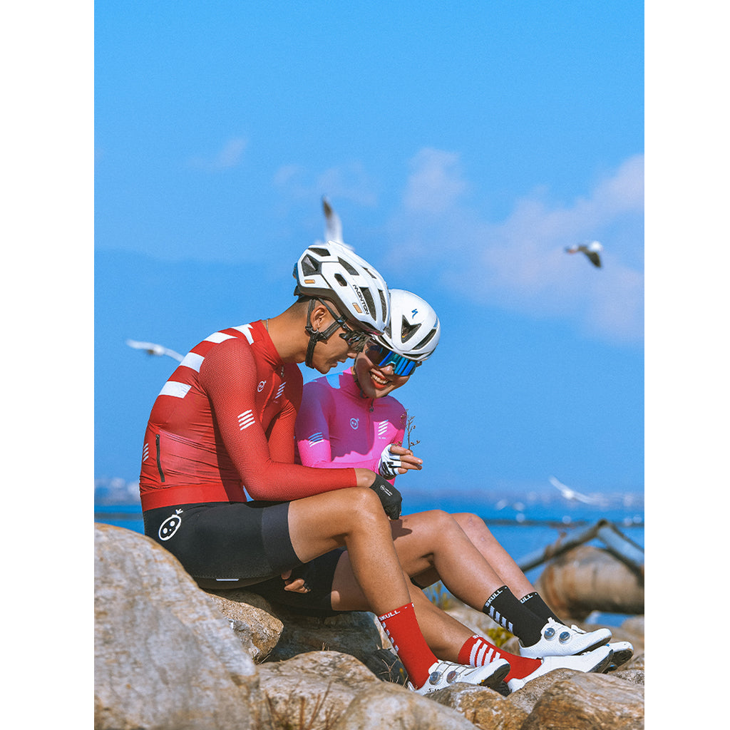 premium long sleeve cycling jersey lightweight breathable summer apparel