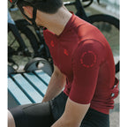 Skull Monton Fire Jersey Red aerodynamic cycling fit
