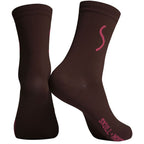 Skull Monton red cycling socks for hot weather