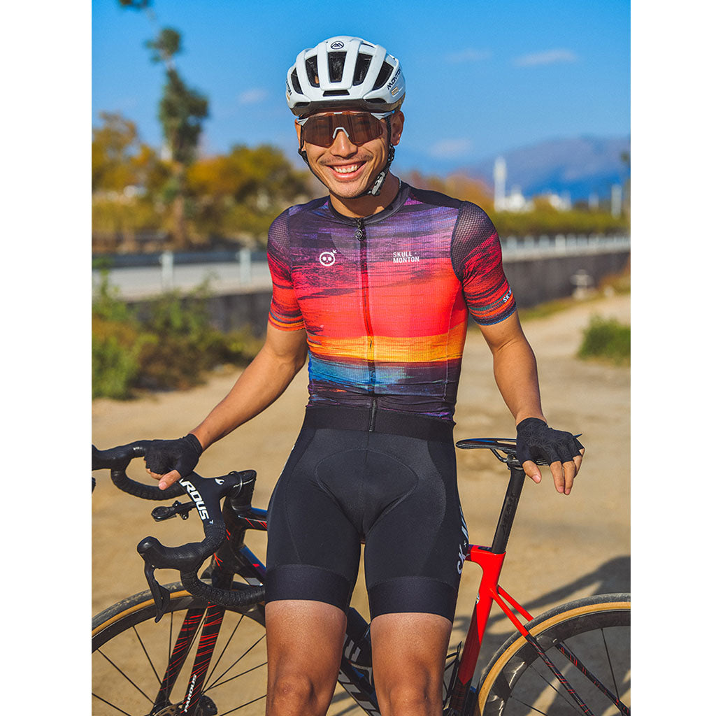 Skull Monton performance jersey with zippered valuables pocket