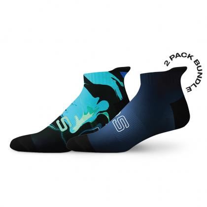 Sox Acid Wash Tab Socks pack of 2 performance ankle socks