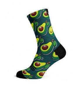 Sox Avocado Running Crew Socks