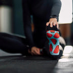 Lightweight breathable tab socks for running and cycling