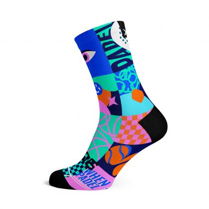 pink padel crew socks by Sox Footwear