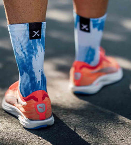 Sox Blue Gravel Minimalist Crew Socks
