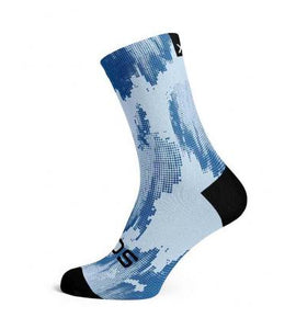 Sox Blue Gravel Minimalist Crew Socks