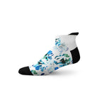 Lightweight breathable tab socks for running and cycling