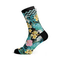 Sox Chameleon Casual Crew Socks tropical design