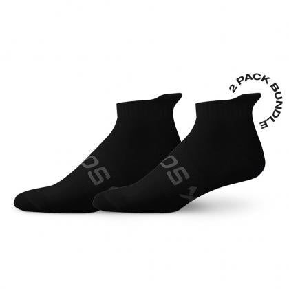Sox Classic Black Tab Combo Socks pack of 2 performance ankle socks
