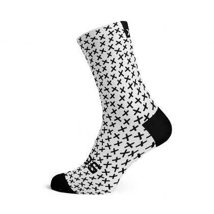 Sox Cross Casual Crew Socks black and white crew socks