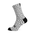 Sox Cross Casual Crew Socks black and white crew socks