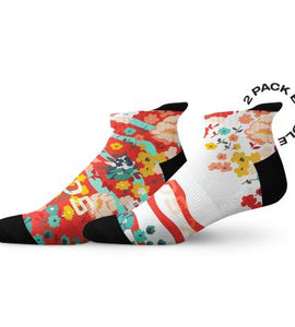 Sox Ditsy Tab Combo Socks (Pack Of 2)