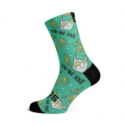 Sox Gin Casual Crew Socks gin and tonic design