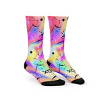 Sox Footwear holographic socks for summer workouts