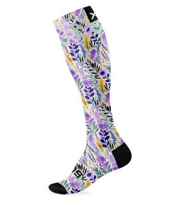 Sox Lavender Fields Equestrian Knee High Socks