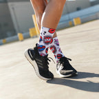 Fun Love Struck crew socks by Sox Footwear