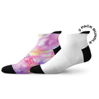 Lightweight Magicorn ankle tab socks with anti-slip heel