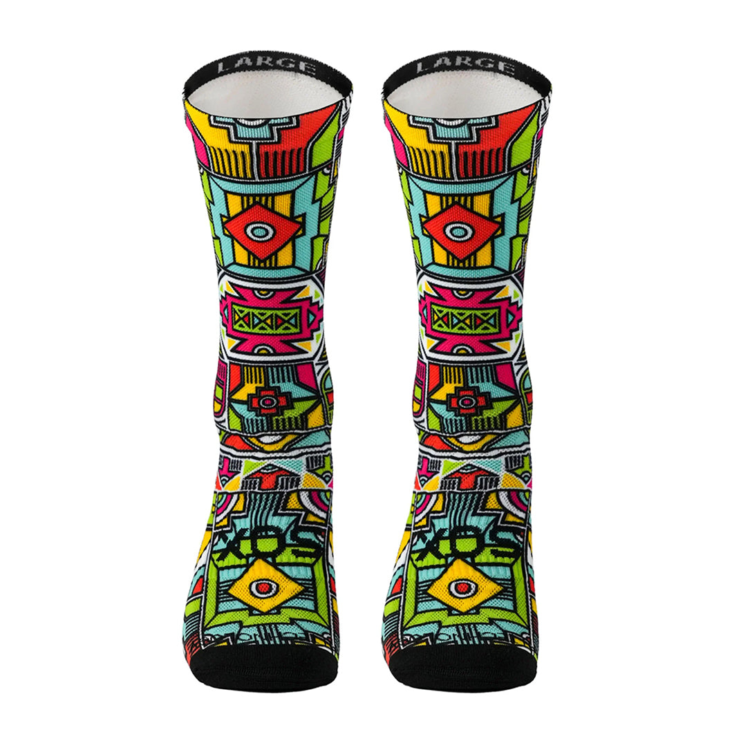 Sox Ndebele 2.0 cultural design crew socks