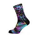 Sox Pastel Black casual crew socks for cycling