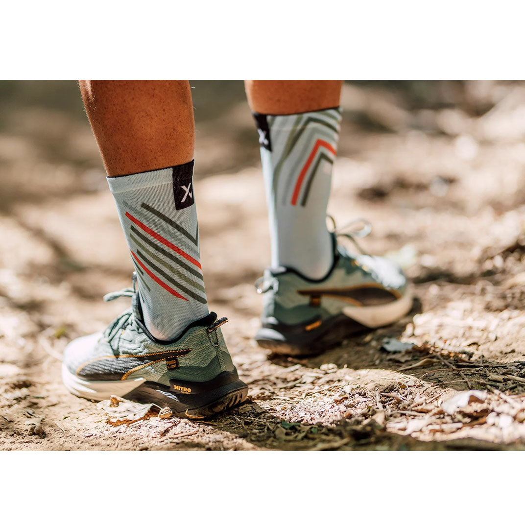 Light blue Sox Performance crew socks