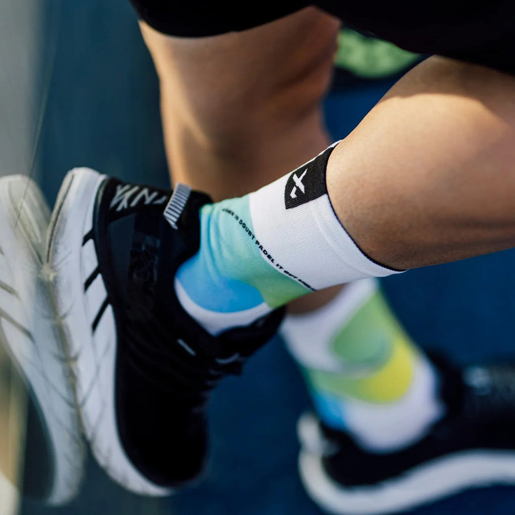 Rollercoaster design Sox performance padel socks