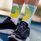 Breathable mesh padel crew socks by Sox Footwear