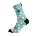 Sox Sheep casual crew socks with black sheep design