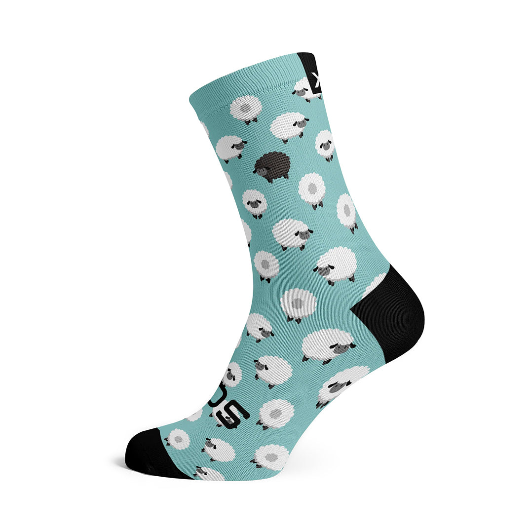 Lightweight PolyLon36 sheep socks for everyday wear