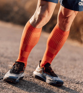 Sox Slight Orange Knee High Socks