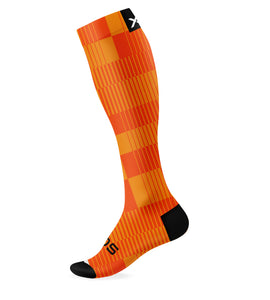 Sox Slight Orange Knee High Socks