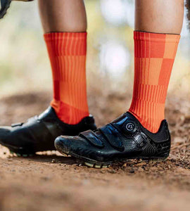 Sox Slight Orange Minimalist Crew Socks