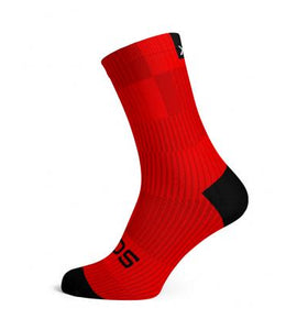 Sox Slight Red Minimalist Crew Socks