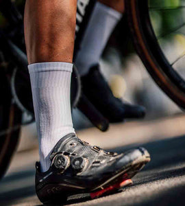 Sox Slight White Minimalist Crew Socks