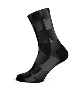Sox Solid Charcoal Casual Crew Socks