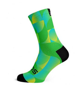 Sox Solid Green Casual Crew Socks