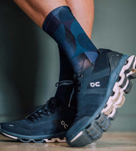 Sox Solid Navy Casual Crew Socks