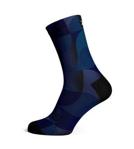 Sox Solid Navy Casual Crew Socks
