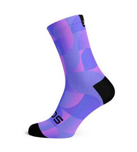Sox Solid Purple Casual Crew Socks