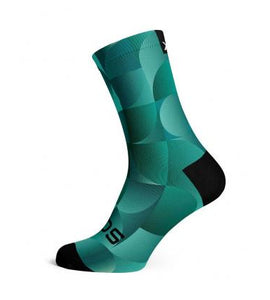 Sox Solid Teal Casual Crew Socks