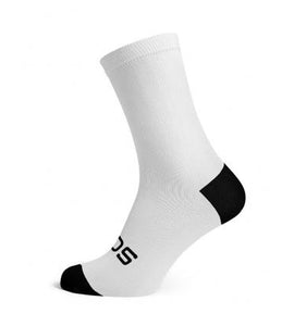 Sox Solid White Casual Crew Socks