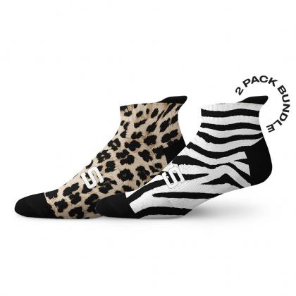 Sox Wild Animals Tab Combo Socks pack of 2