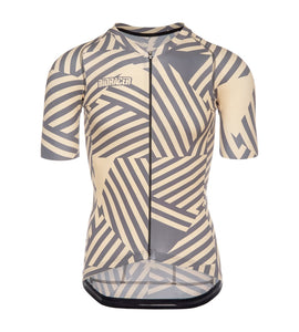 Bioracer Men's Spitfire Jersey Don Dazzle Grey (Vanilla)