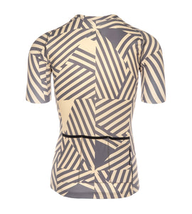 Bioracer Men's Spitfire Jersey Don Dazzle Grey (Vanilla)