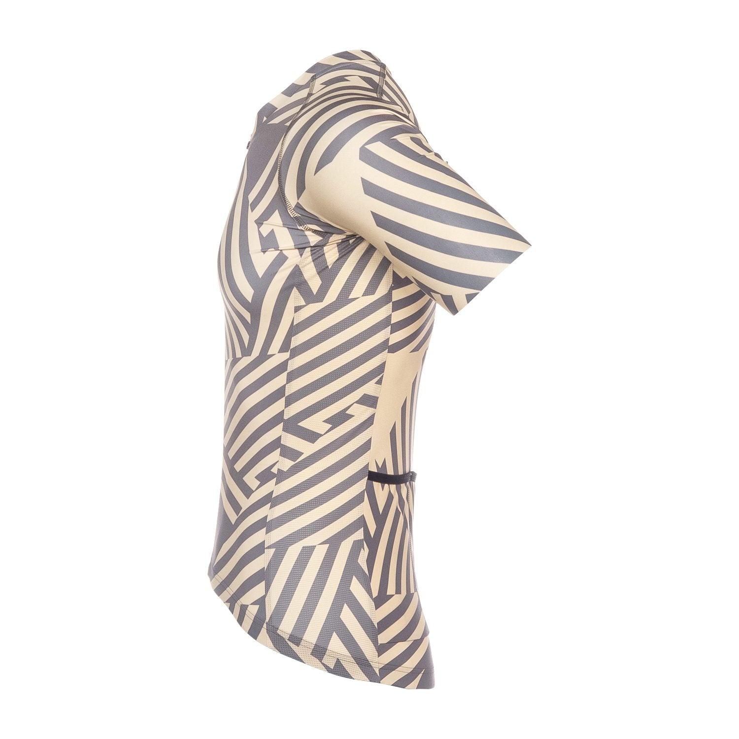 Bioracer Men's Cycling Jersey - Don Dazzle Grey/Vanilla