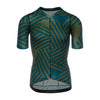 Bioracer Men's Spitfire Jersey - Don Dazzle Petrol/Olive