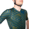 Bioracer Men's Spitfire Jersey - Don Dazzle Petrol/Olive