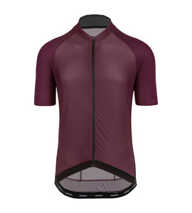 Bioracer Men's Sprinter Cycling Jersey Coldblack (Light Bordeaux)