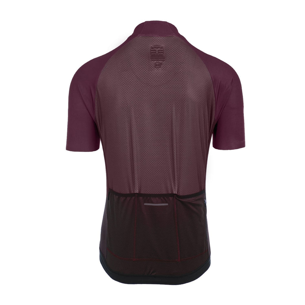 Bioracer Men's Sprinter Coldblack Jersey Bordeaux - Buy now